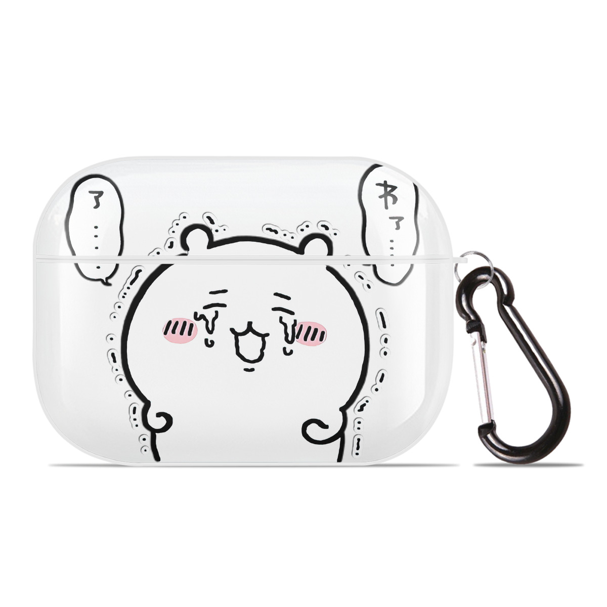 （画像用） ちいかわ ちいかわ Chii-kawa chiikawa 【AirPods Pro用】ハードシェル保護ケース 耐衝撃・防指紋・カラビナ付き商品仕様