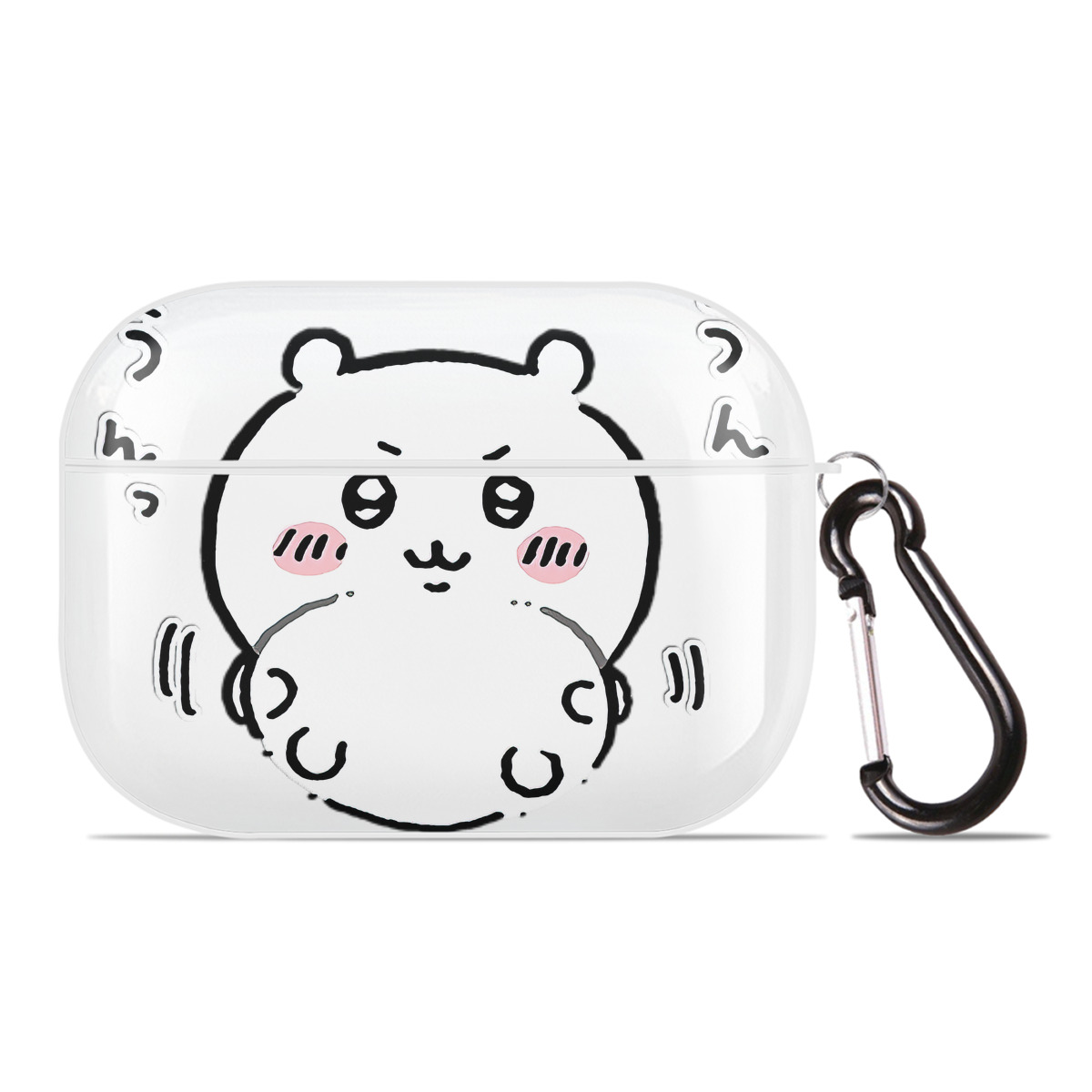 （画像用） ちいかわ ちいかわ Chii-kawa chiikawa 【AirPods Pro用】ハードシェル保護ケース 耐衝撃・防指紋・カラビナ付き商品仕様