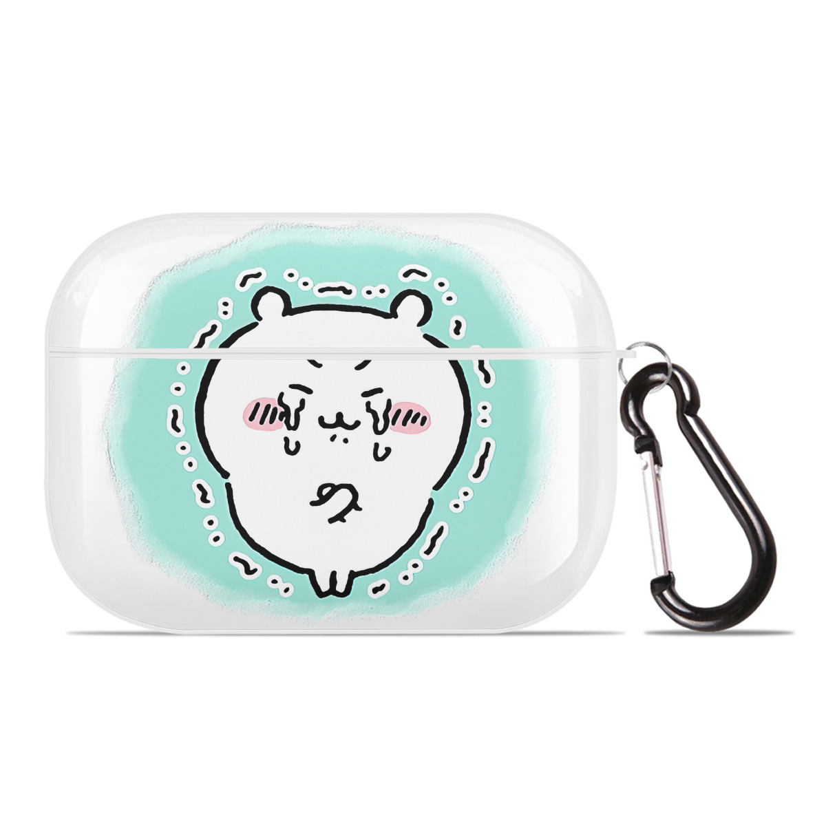 （画像用） ちいかわ ちいかわ Chii-kawa chiikawa 【AirPods Pro用】ハードシェル保護ケース 耐衝撃・防指紋・カラビナ付き商品仕様