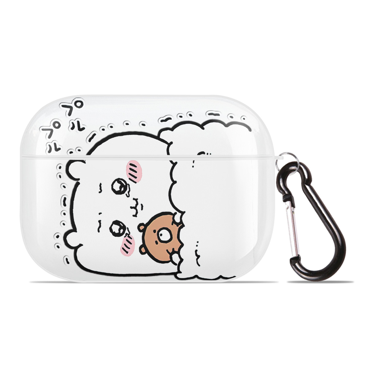 （画像用） ちいかわ ちいかわ Chii-kawa chiikawa 【AirPods Pro用】ハードシェル保護ケース 耐衝撃・防指紋・カラビナ付き商品仕様