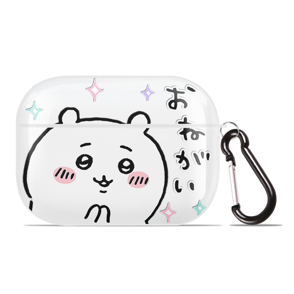 （画像用） ちいかわ ちいかわ Chii-kawa chiikawa 【AirPods Pro用】ハードシェル保護ケース 耐衝撃・防指紋・カラビナ付き商品仕様