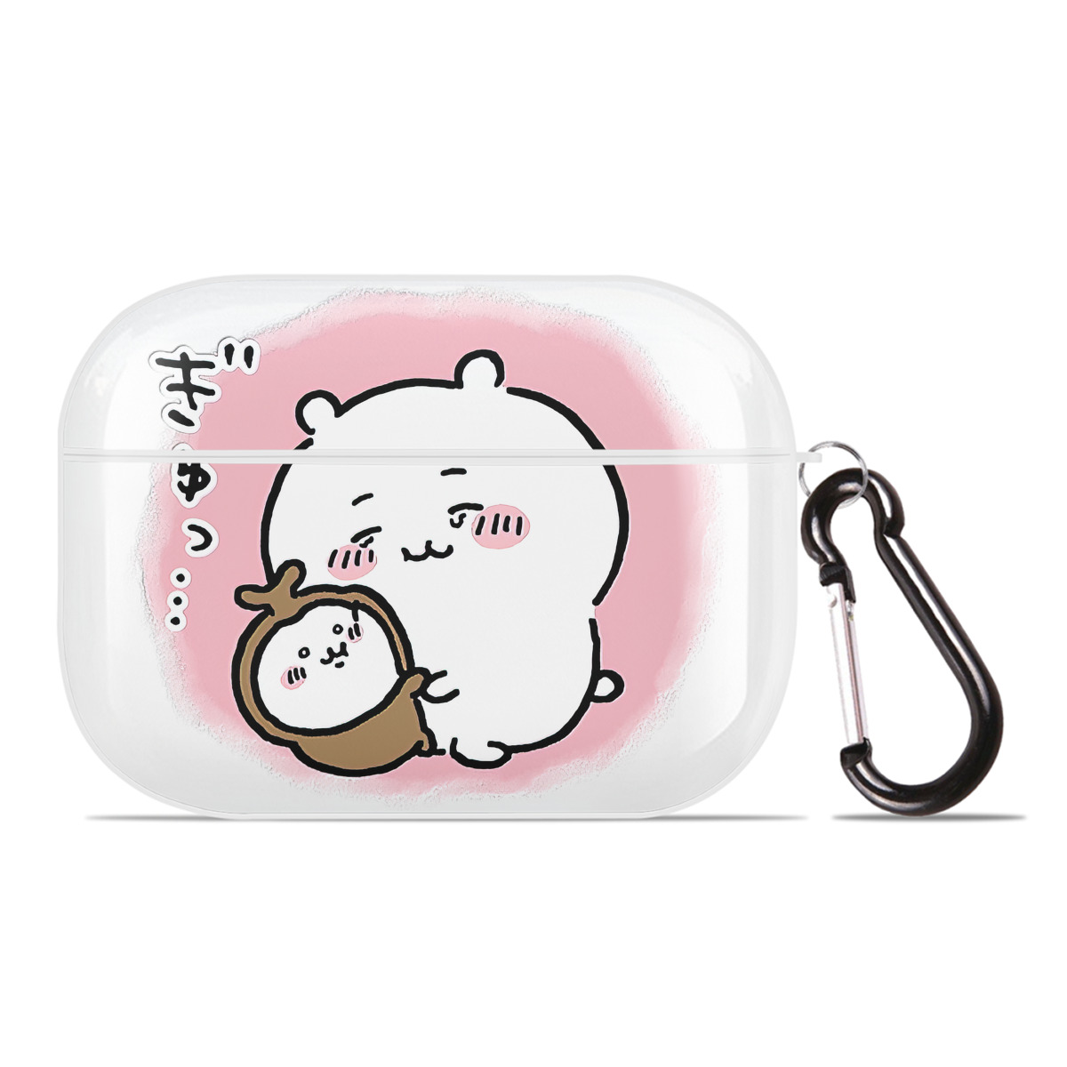 （画像用） ちいかわ ちいかわ Chii-kawa chiikawa 【AirPods Pro用】ハードシェル保護ケース 耐衝撃・防指紋・カラビナ付き商品仕様