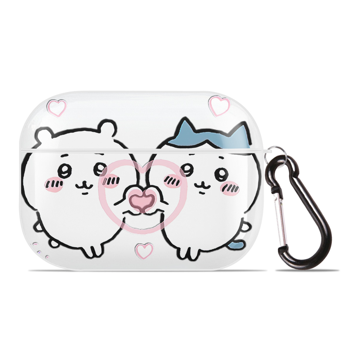 （画像用） ちいかわ ちいかわ Chii-kawa chiikawa 【AirPods Pro用】ハードシェル保護ケース 耐衝撃・防指紋・カラビナ付き商品仕様