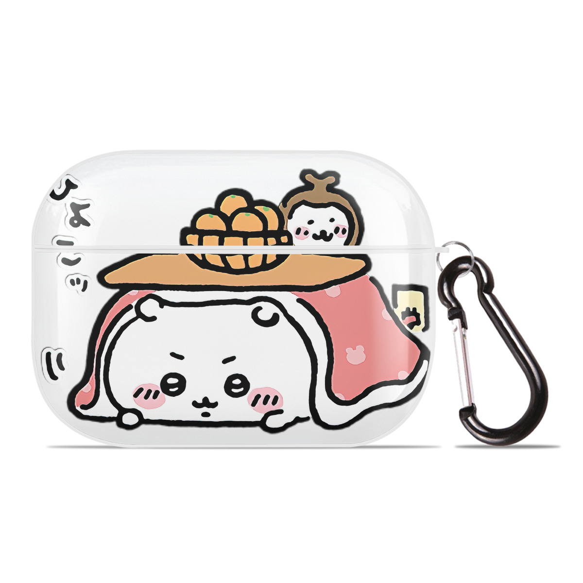 （画像用） ちいかわ ちいかわ Chii-kawa chiikawa 【AirPods Pro用】ハードシェル保護ケース 耐衝撃・防指紋・カラビナ付き商品仕様