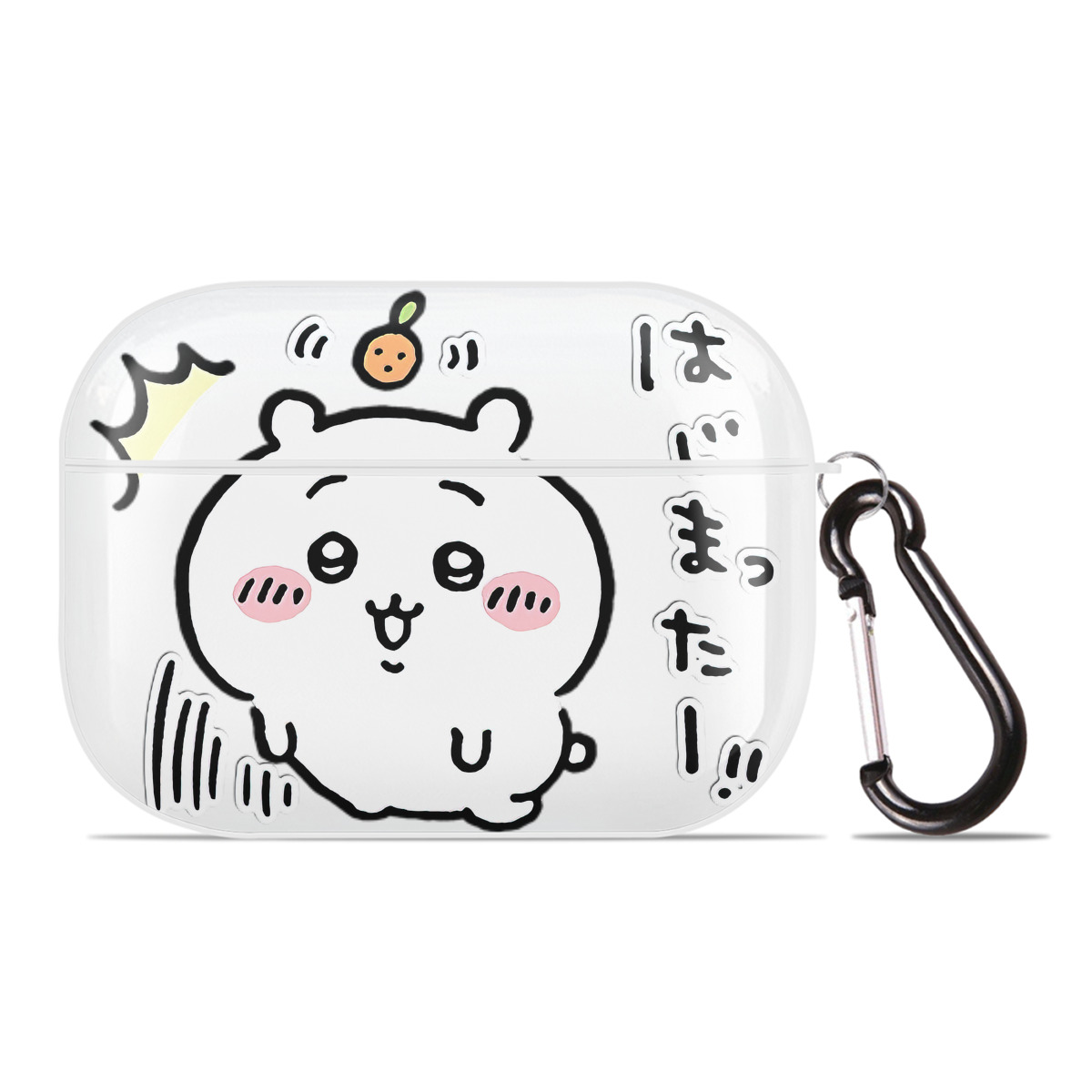 （画像用） ちいかわ ちいかわ Chii-kawa chiikawa 【AirPods Pro用】ハードシェル保護ケース 耐衝撃・防指紋・カラビナ付き商品仕様