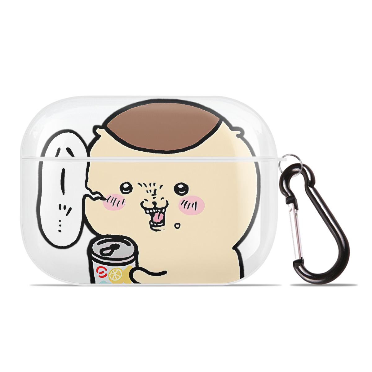 （画像用） ちいかわ くりまんじゅう Chii-kawa kuri manjū 【AirPods Pro用】ハードシェル保護ケース 耐衝撃・防指紋・カラビナ付き商品仕様