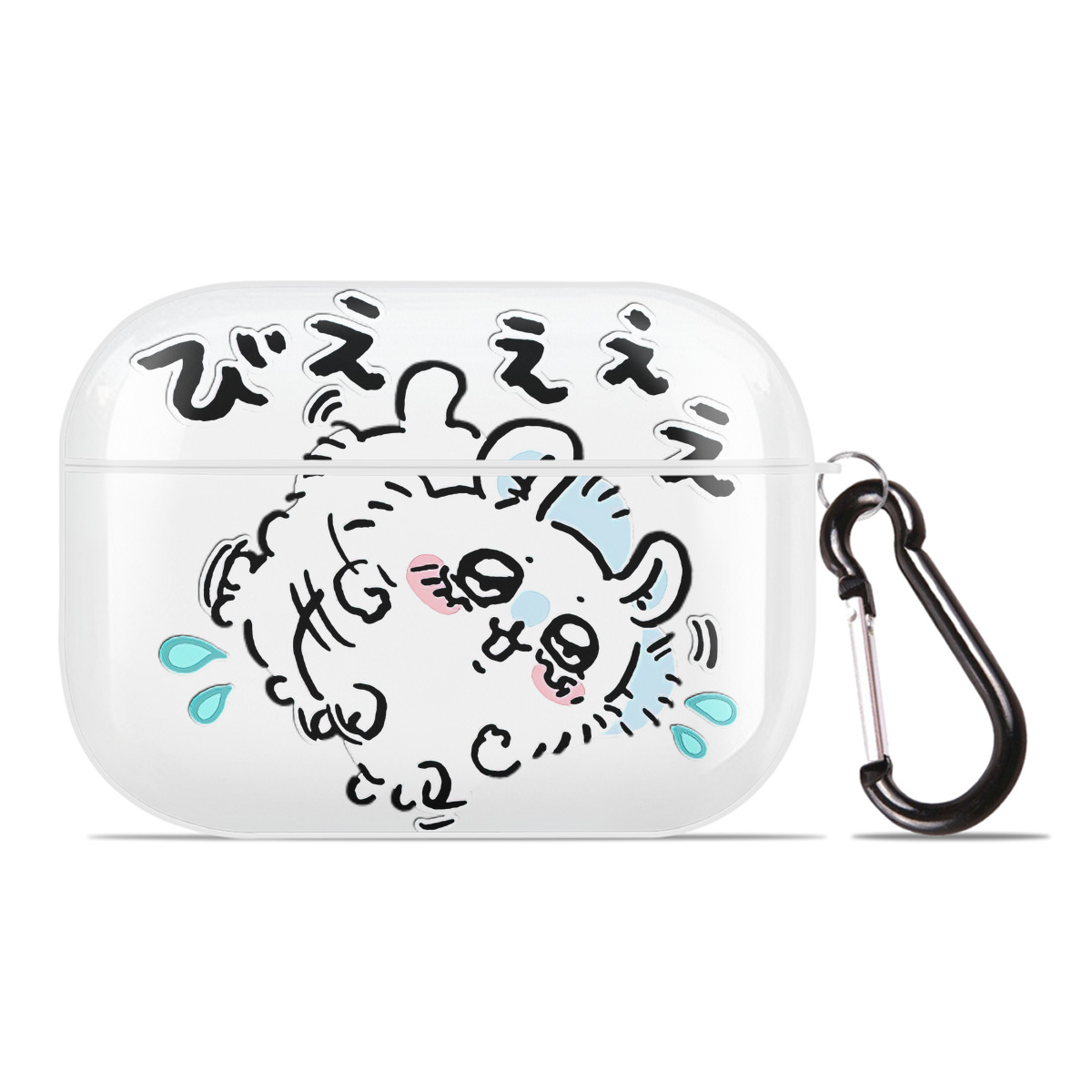 （画像用） ちいかわ モモンガ Chii-kawa Momonga 【AirPods Pro用】ハードシェル保護ケース 耐衝撃・防指紋・カラビナ付き商品仕様