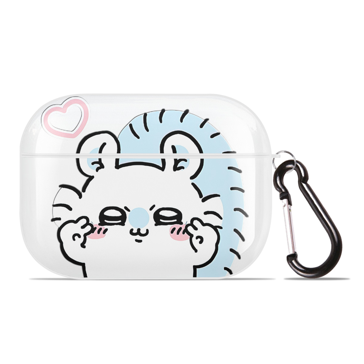 （画像用） ちいかわ モモンガ Chii-kawa Momonga 【AirPods Pro用】ハードシェル保護ケース 耐衝撃・防指紋・カラビナ付き商品仕様