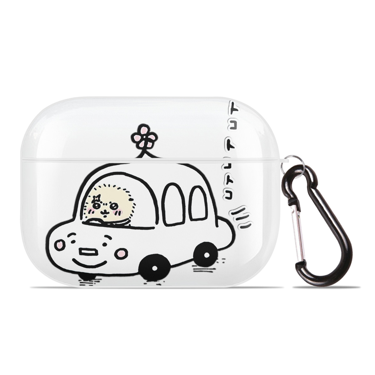 （画像用） ちいかわ ラッコ Chii-kawa Sea otter 【AirPods Pro用】ハードシェル保護ケース 耐衝撃・防指紋・カラビナ付き商品仕様