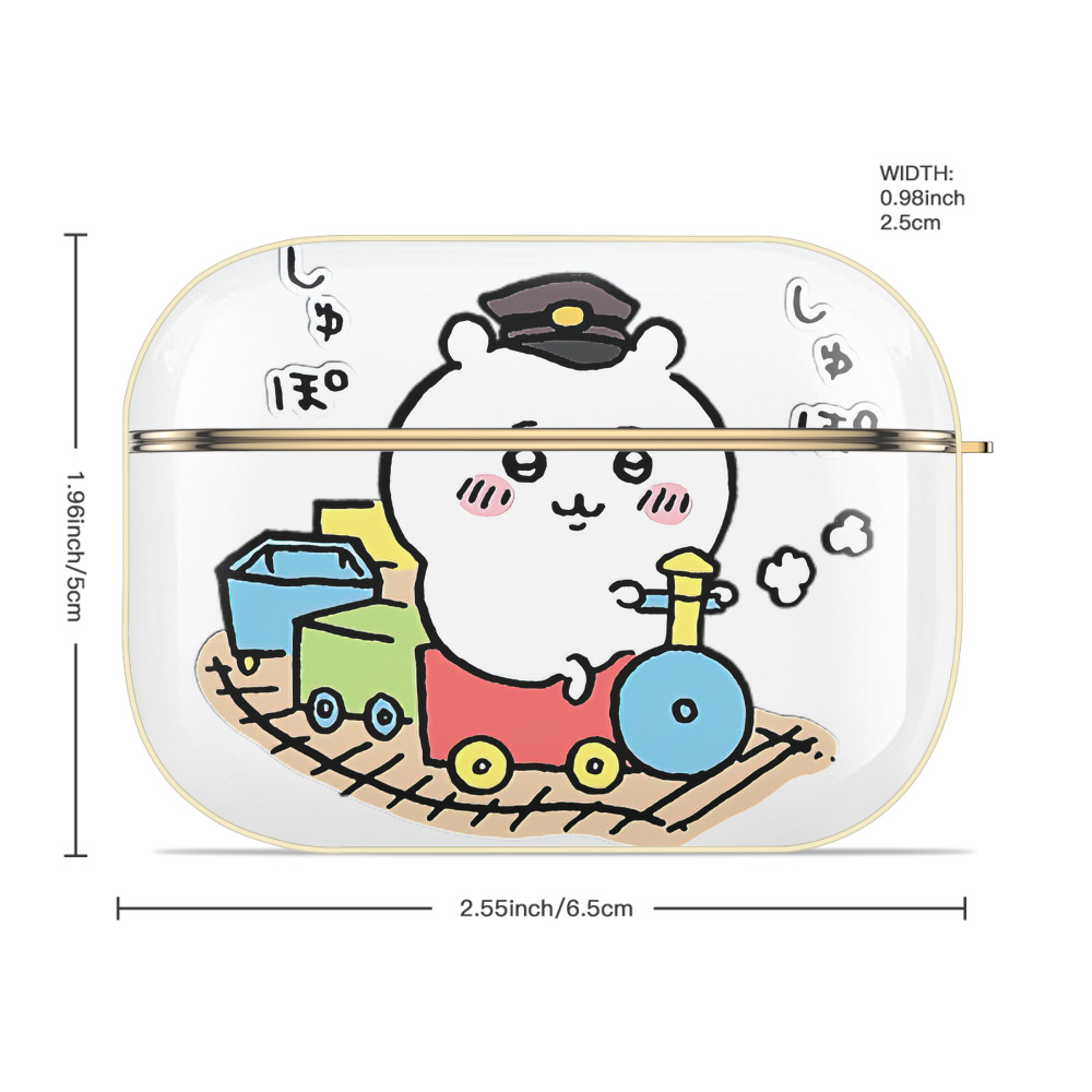 ちいかわ ちいかわ Chii-kawa chiikawa 【AirPods Pro用】ハードシェル保護ケース｜耐衝撃・防指紋・カラビナ付き商品仕様