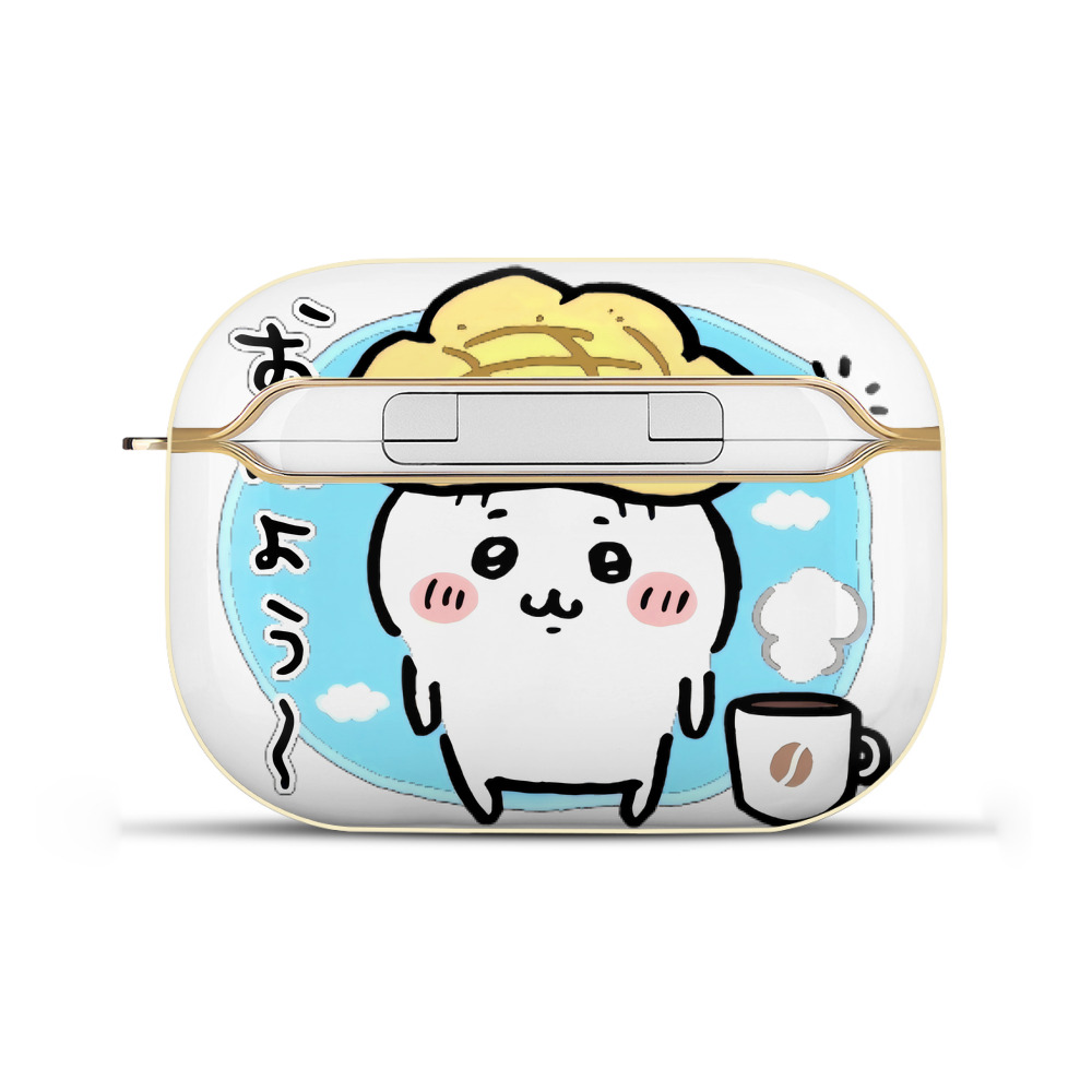 （画像用） ちいかわ ちいかわ Chii-kawa chiikawa 【AirPods Pro用】ハードシェル保護ケース｜耐衝撃・防指紋・カラビナ付き商品仕様
