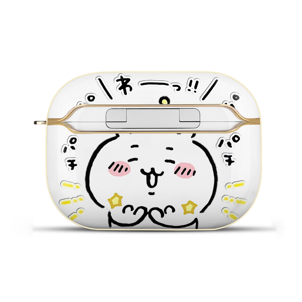（画像用） ちいかわ ちいかわ Chii-kawa chiikawa 【AirPods Pro用】ハードシェル保護ケース｜耐衝撃・防指紋・カラビナ付き商品仕様