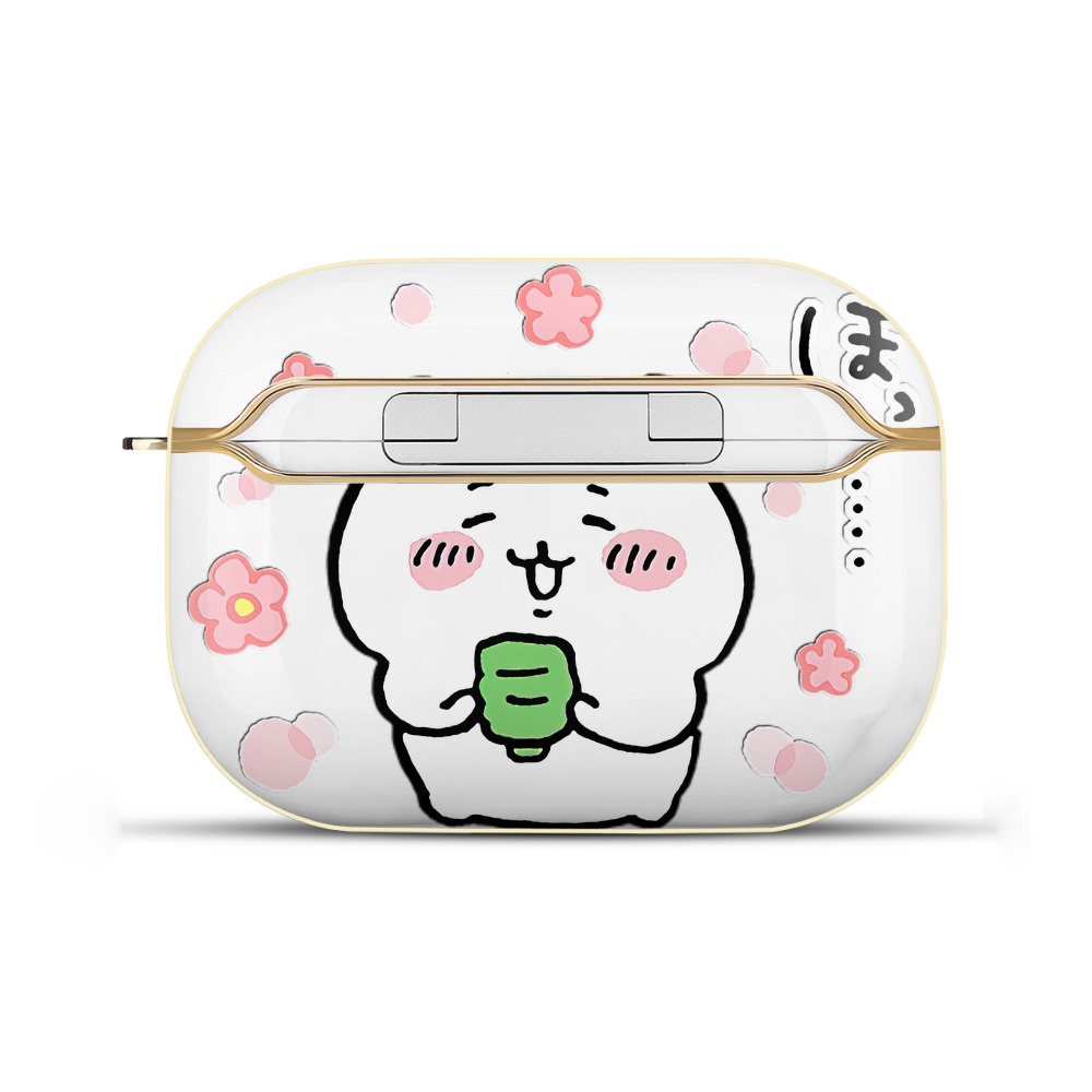 （画像用） ちいかわ ちいかわ Chii-kawa chiikawa 【AirPods Pro用】ハードシェル保護ケース｜耐衝撃・防指紋・カラビナ付き商品仕様