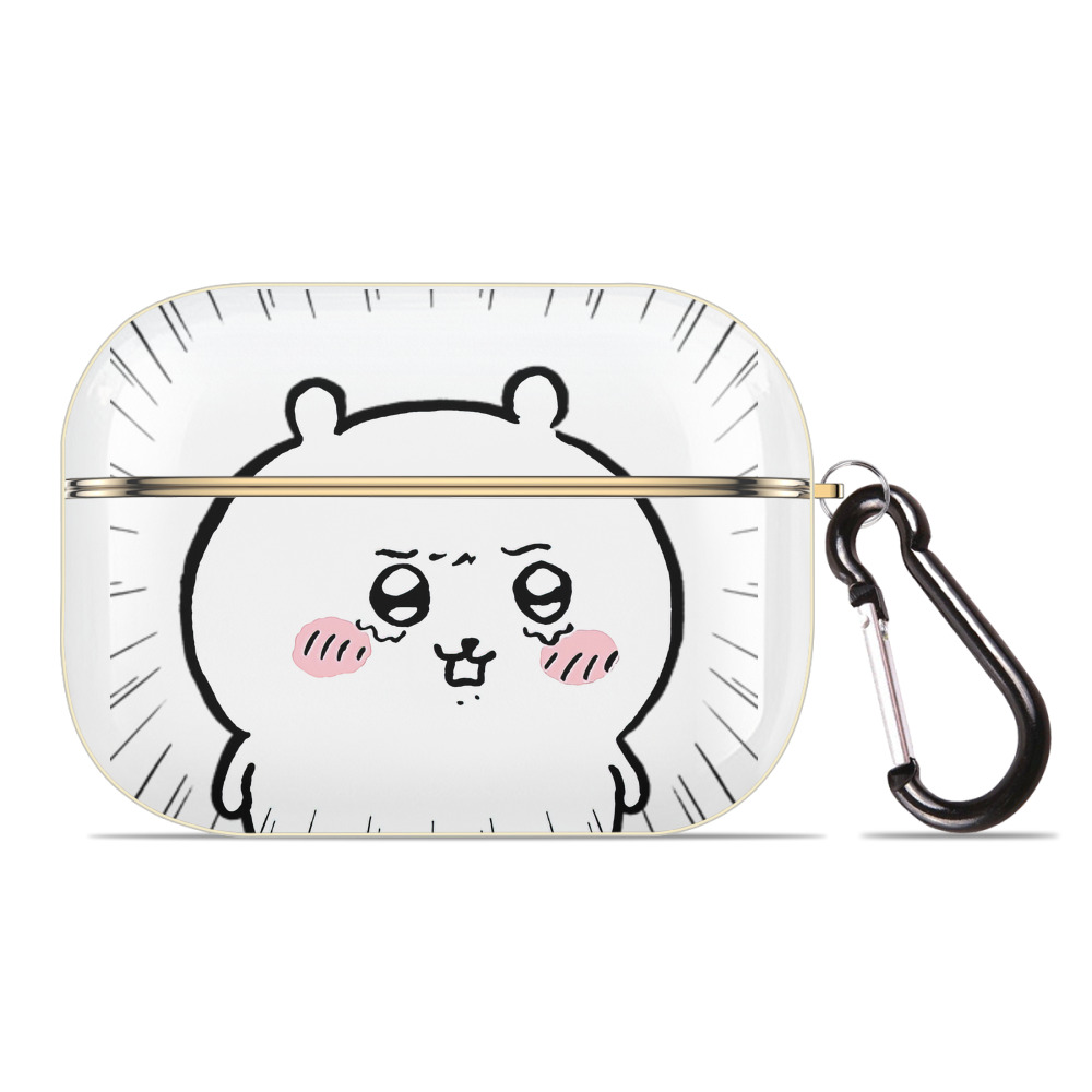 （画像用） ちいかわ ちいかわ Chii-kawa chiikawa 【AirPods Pro用】ハードシェル保護ケース｜耐衝撃・防指紋・カラビナ付き商品仕様