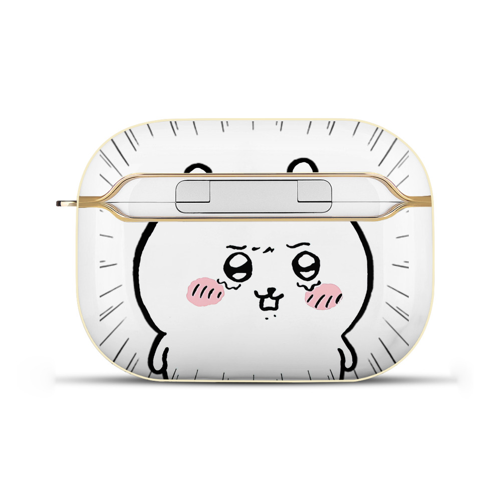（画像用） ちいかわ ちいかわ Chii-kawa chiikawa 【AirPods Pro用】ハードシェル保護ケース｜耐衝撃・防指紋・カラビナ付き商品仕様