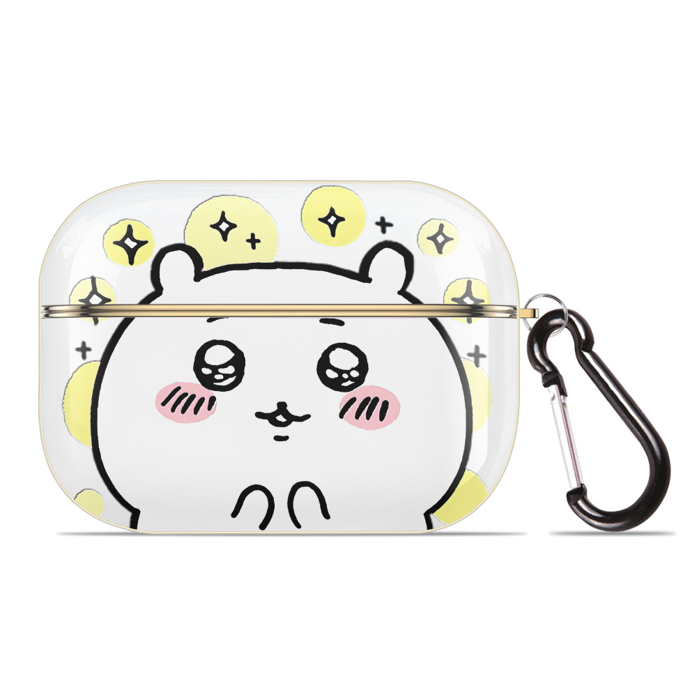 （画像用） ちいかわ ちいかわ Chii-kawa chiikawa 【AirPods Pro用】ハードシェル保護ケース｜耐衝撃・防指紋・カラビナ付き商品仕様