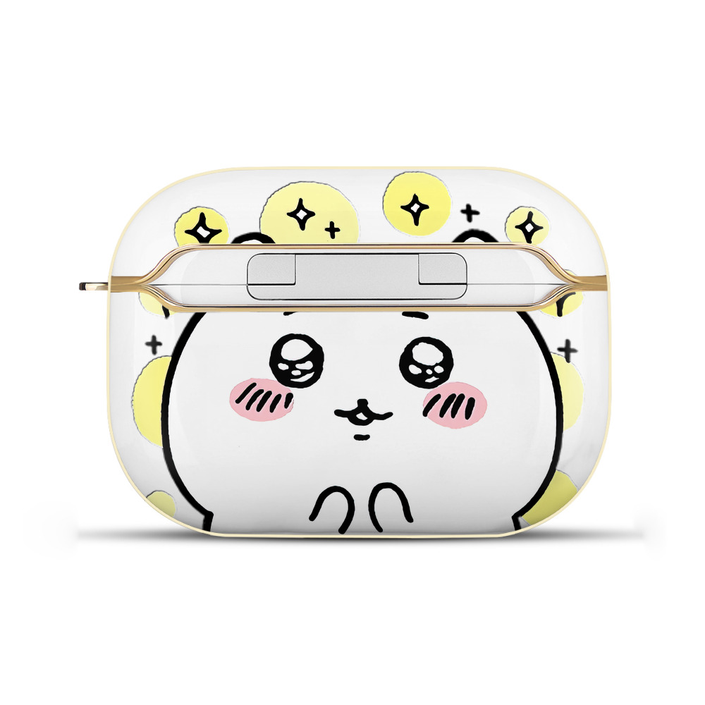 （画像用） ちいかわ ちいかわ Chii-kawa chiikawa 【AirPods Pro用】ハードシェル保護ケース｜耐衝撃・防指紋・カラビナ付き商品仕様