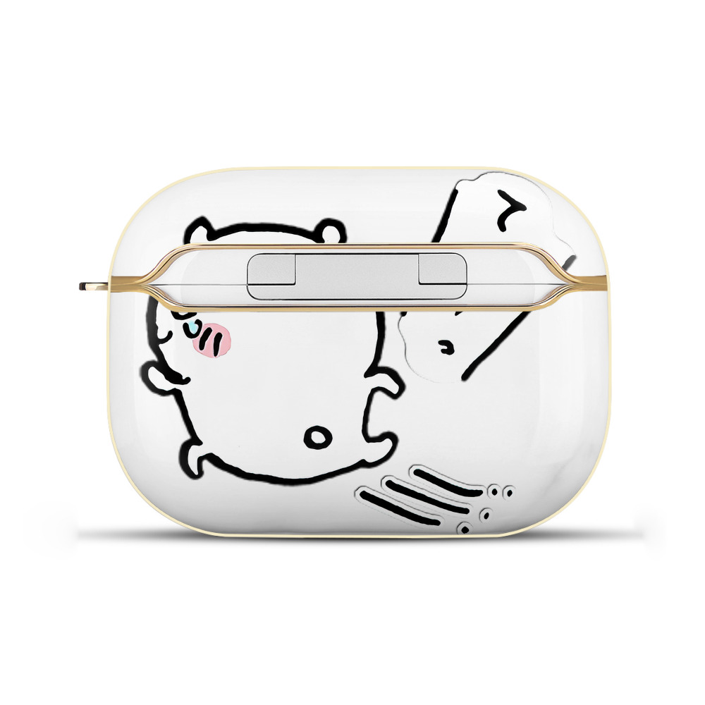 （画像用） ちいかわ ちいかわ Chii-kawa chiikawa 【AirPods Pro用】ハードシェル保護ケース｜耐衝撃・防指紋・カラビナ付き商品仕様