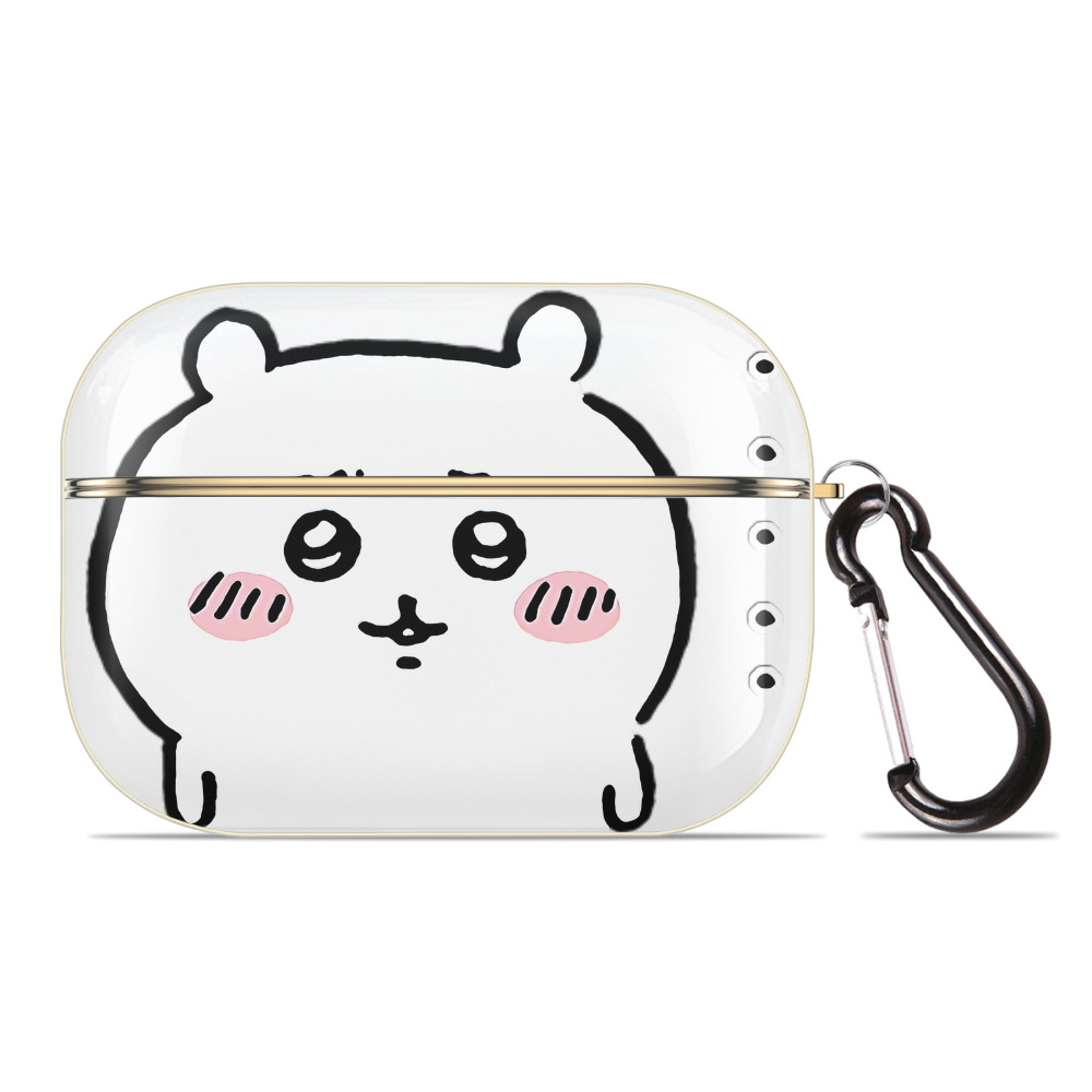 （画像用） ちいかわ ちいかわ Chii-kawa chiikawa 【AirPods Pro用】ハードシェル保護ケース｜耐衝撃・防指紋・カラビナ付き商品仕様
