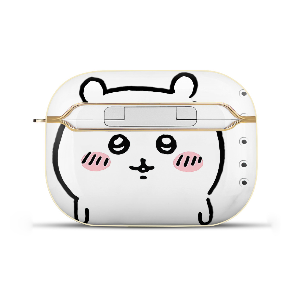 （画像用） ちいかわ ちいかわ Chii-kawa chiikawa 【AirPods Pro用】ハードシェル保護ケース｜耐衝撃・防指紋・カラビナ付き商品仕様