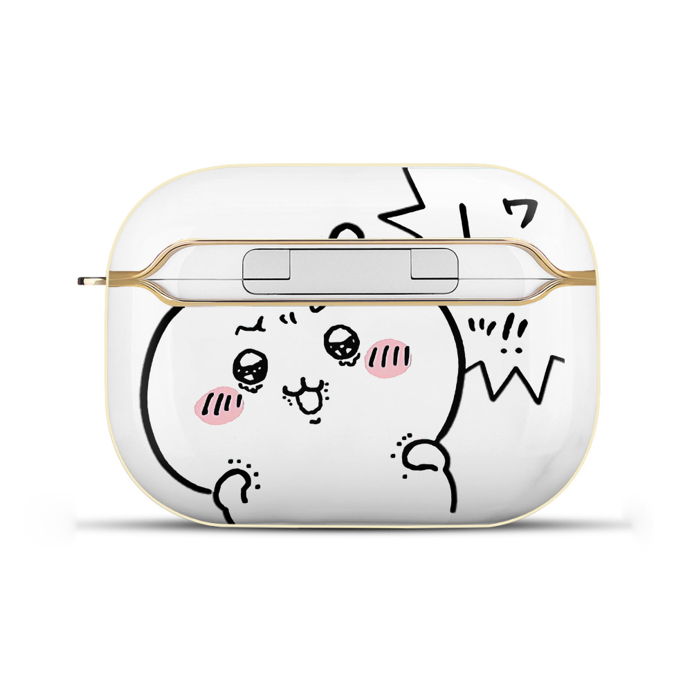 （画像用） ちいかわ ちいかわ Chii-kawa chiikawa 【AirPods Pro用】ハードシェル保護ケース｜耐衝撃・防指紋・カラビナ付き商品仕様