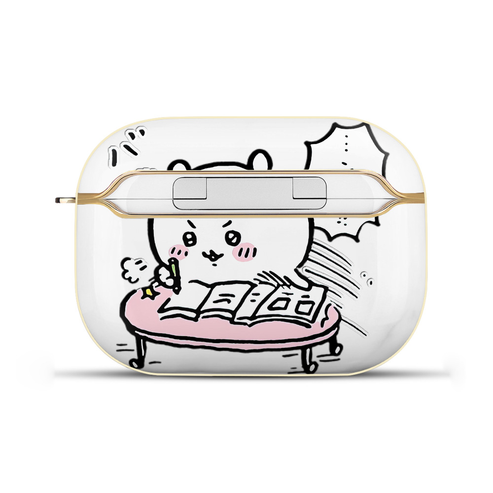 （画像用） ちいかわ ちいかわ Chii-kawa chiikawa 【AirPods Pro用】ハードシェル保護ケース｜耐衝撃・防指紋・カラビナ付き商品仕様