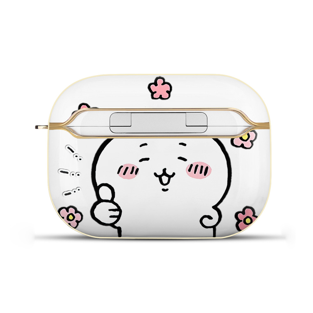 （画像用） ちいかわ ちいかわ Chii-kawa chiikawa 【AirPods Pro用】ハードシェル保護ケース｜耐衝撃・防指紋・カラビナ付き商品仕様