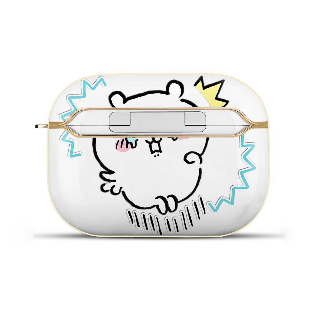 （画像用） ちいかわ ちいかわ Chii-kawa chiikawa 【AirPods Pro用】ハードシェル保護ケース｜耐衝撃・防指紋・カラビナ付き商品仕様