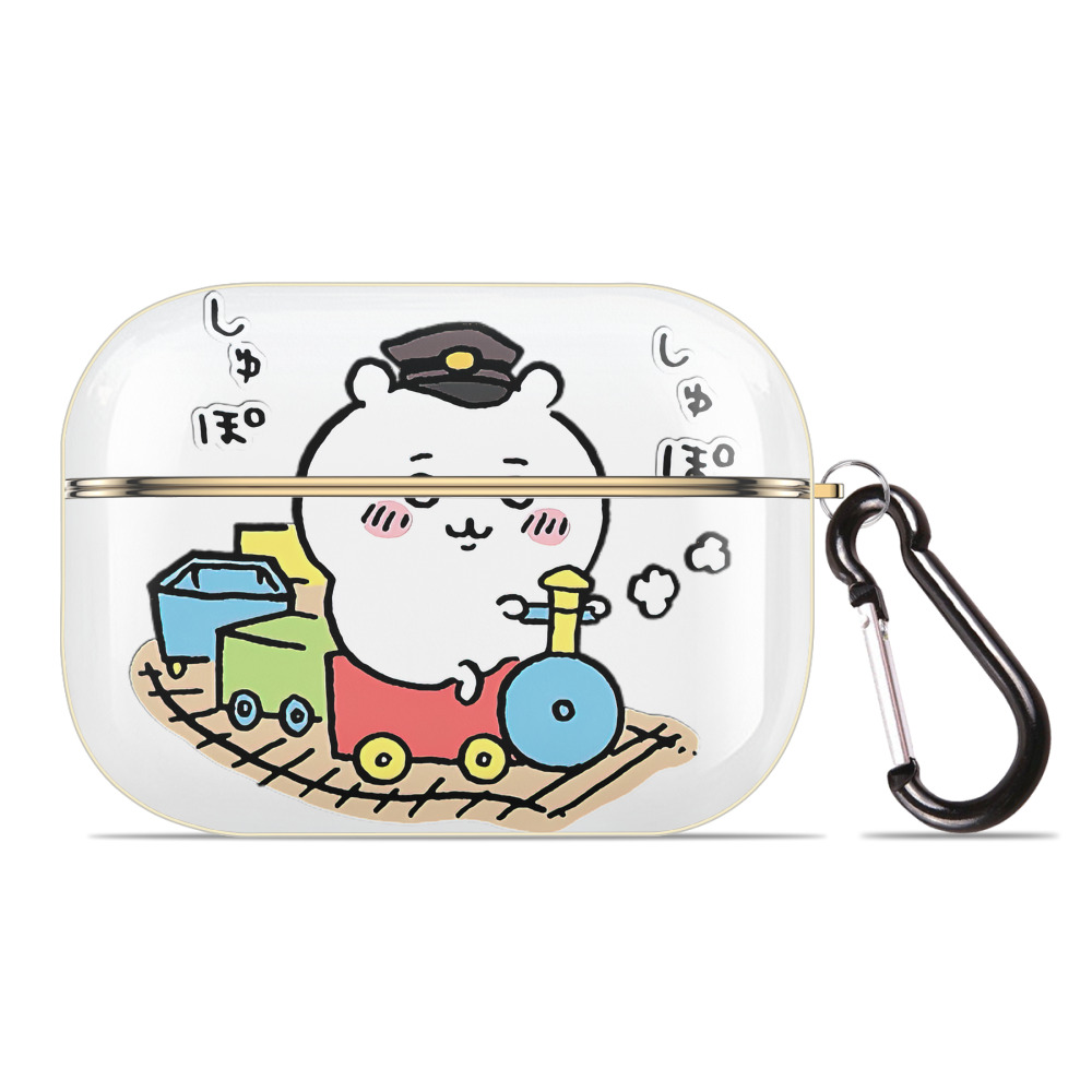 （画像用） ちいかわ ちいかわ Chii-kawa chiikawa 【AirPods Pro用】ハードシェル保護ケース｜耐衝撃・防指紋・カラビナ付き商品仕様