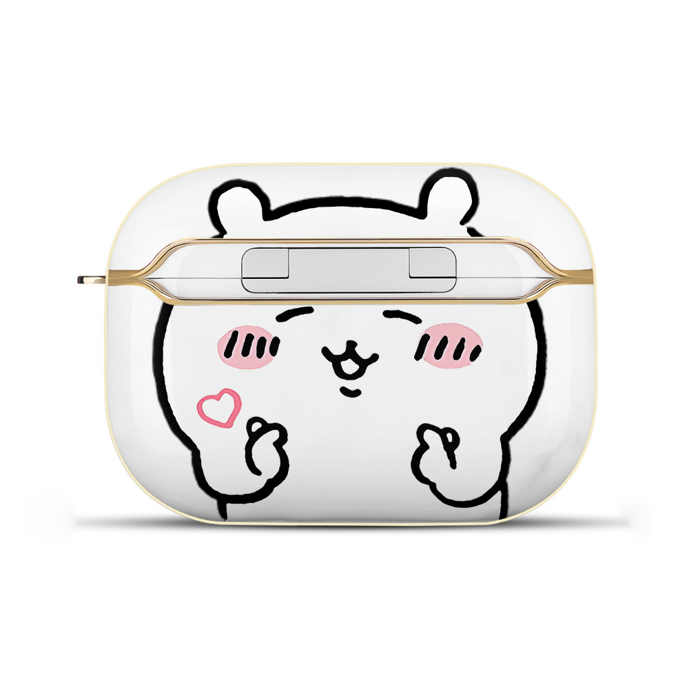 （画像用） ちいかわ ちいかわ Chii-kawa chiikawa 【AirPods Pro用】ハードシェル保護ケース｜耐衝撃・防指紋・カラビナ付き商品仕様