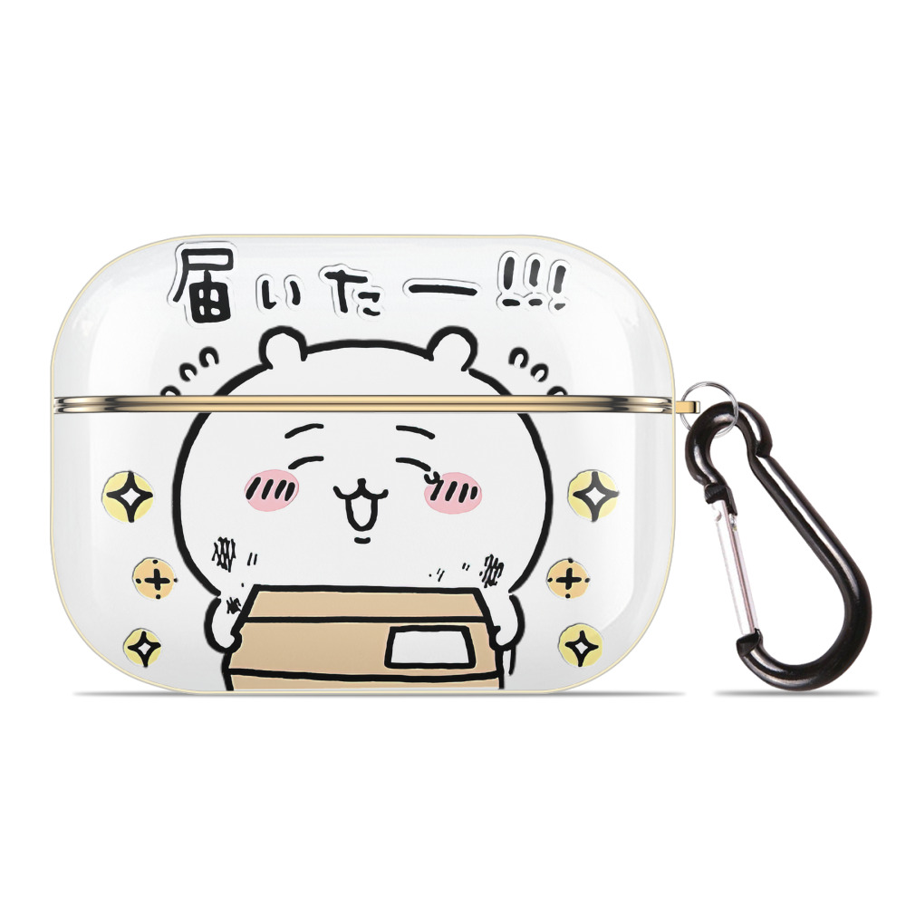 （画像用） ちいかわ ちいかわ Chii-kawa chiikawa 【AirPods Pro用】ハードシェル保護ケース｜耐衝撃・防指紋・カラビナ付き商品仕様