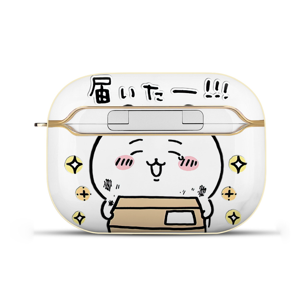 （画像用） ちいかわ ちいかわ Chii-kawa chiikawa 【AirPods Pro用】ハードシェル保護ケース｜耐衝撃・防指紋・カラビナ付き商品仕様
