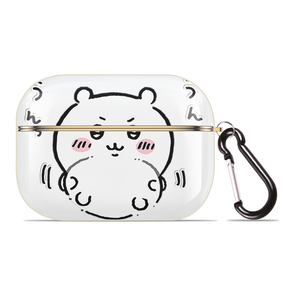 （画像用） ちいかわ ちいかわ Chii-kawa chiikawa 【AirPods Pro用】ハードシェル保護ケース｜耐衝撃・防指紋・カラビナ付き商品仕様