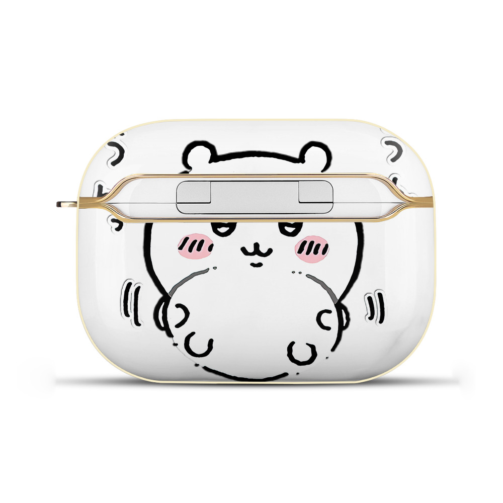 （画像用） ちいかわ ちいかわ Chii-kawa chiikawa 【AirPods Pro用】ハードシェル保護ケース｜耐衝撃・防指紋・カラビナ付き商品仕様
