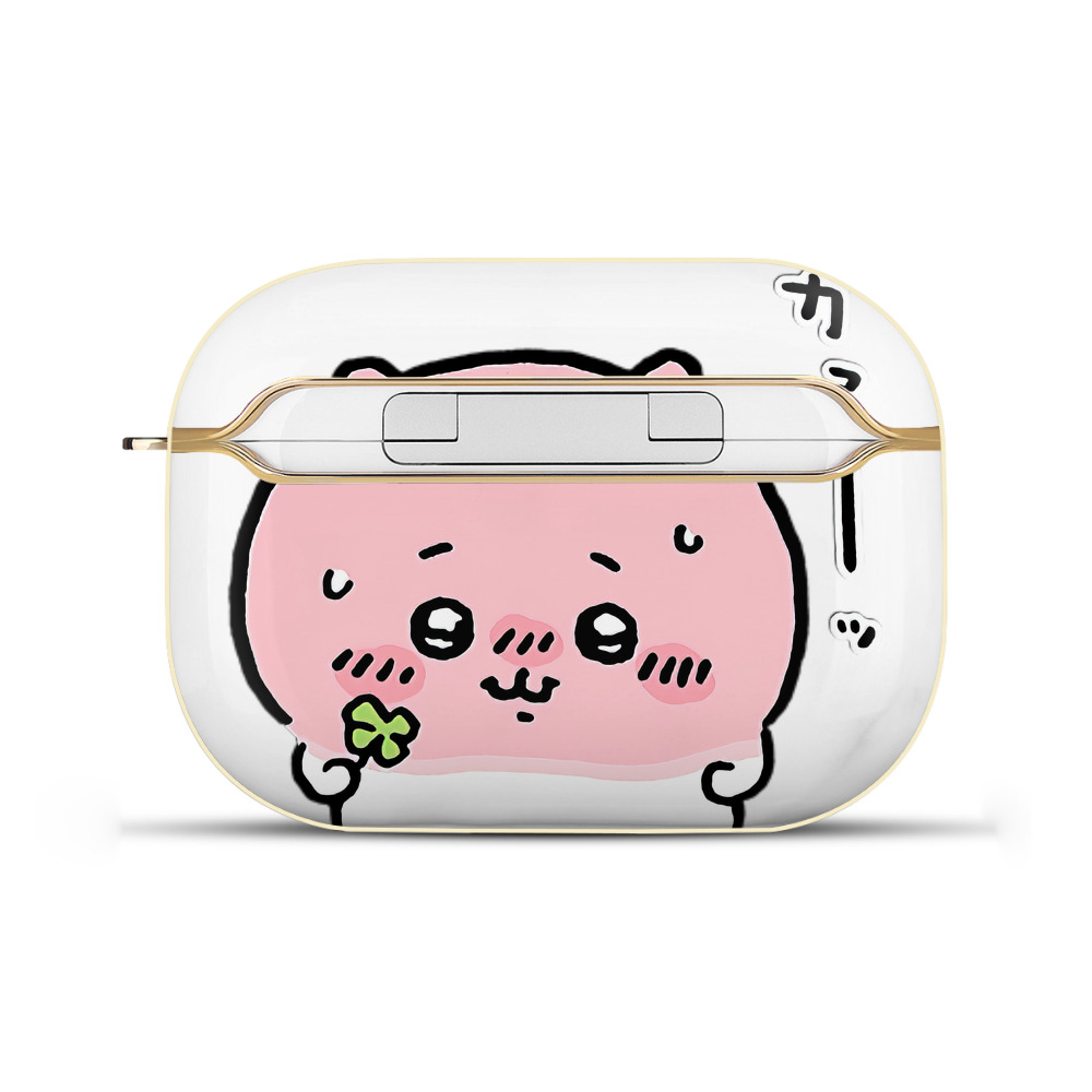 （画像用） ちいかわ ちいかわ Chii-kawa chiikawa 【AirPods Pro用】ハードシェル保護ケース｜耐衝撃・防指紋・カラビナ付き商品仕様