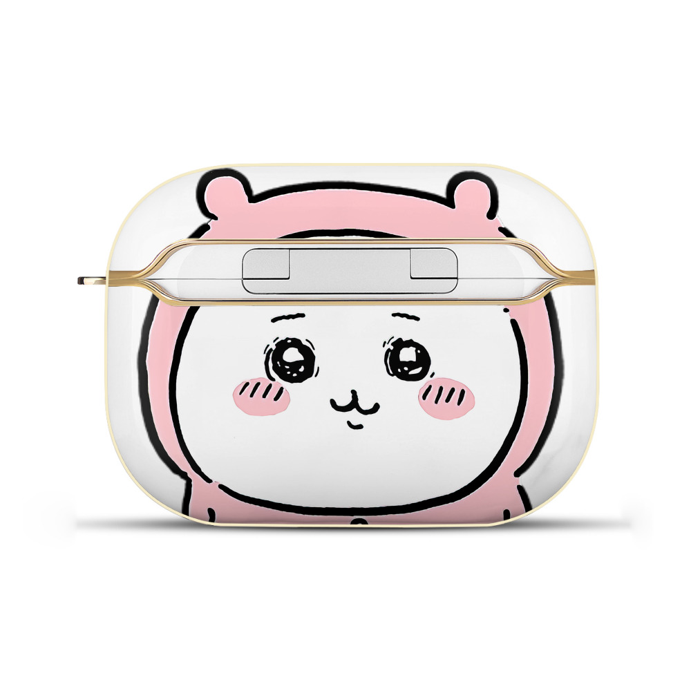 （画像用） ちいかわ ちいかわ Chii-kawa chiikawa 【AirPods Pro用】ハードシェル保護ケース｜耐衝撃・防指紋・カラビナ付き商品仕様