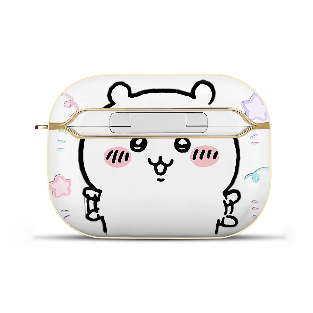 （画像用） ちいかわ ちいかわ Chii-kawa chiikawa 【AirPods Pro用】ハードシェル保護ケース｜耐衝撃・防指紋・カラビナ付き商品仕様