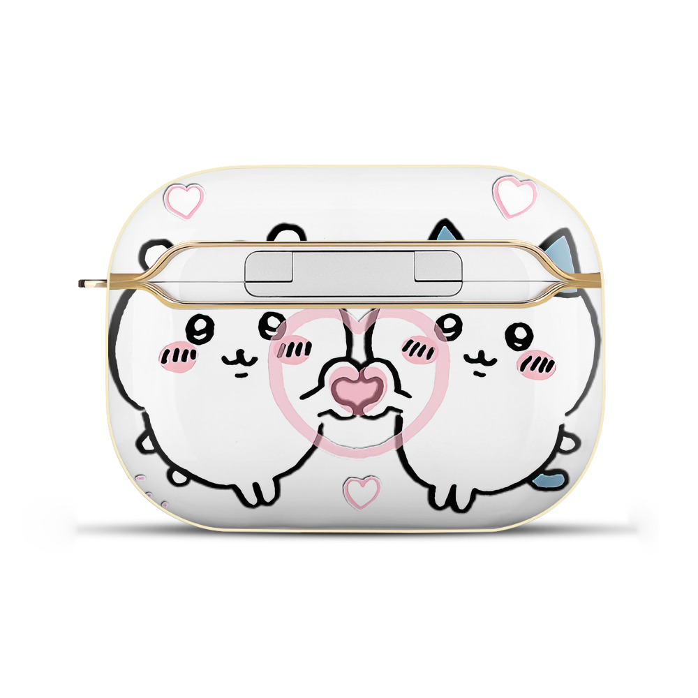 （画像用） ちいかわ ちいかわ Chii-kawa chiikawa 【AirPods Pro用】ハードシェル保護ケース｜耐衝撃・防指紋・カラビナ付き商品仕様