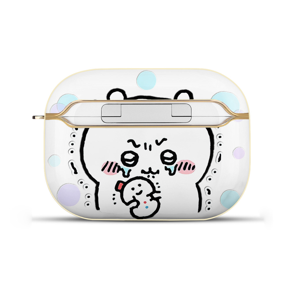 （画像用） ちいかわ ちいかわ Chii-kawa chiikawa 【AirPods Pro用】ハードシェル保護ケース｜耐衝撃・防指紋・カラビナ付き商品仕様