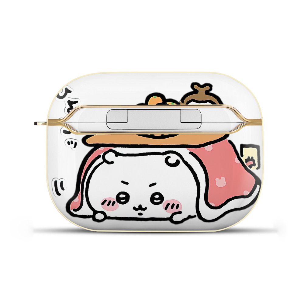 （画像用） ちいかわ ちいかわ Chii-kawa chiikawa 【AirPods Pro用】ハードシェル保護ケース｜耐衝撃・防指紋・カラビナ付き商品仕様