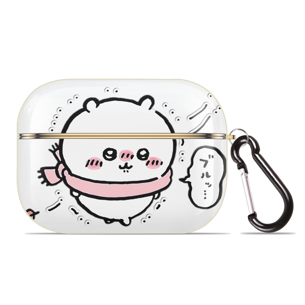 （画像用） ちいかわ ちいかわ Chii-kawa chiikawa 【AirPods Pro用】ハードシェル保護ケース｜耐衝撃・防指紋・カラビナ付き商品仕様