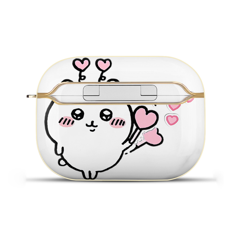 （画像用） ちいかわ ちいかわ Chii-kawa chiikawa 【AirPods Pro用】ハードシェル保護ケース｜耐衝撃・防指紋・カラビナ付き商品仕様
