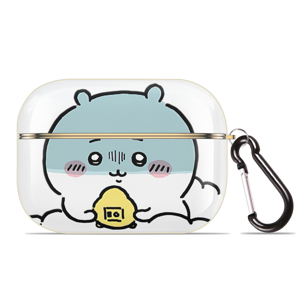 （画像用） ちいかわ ちいかわ Chii-kawa chiikawa 【AirPods Pro用】ハードシェル保護ケース｜耐衝撃・防指紋・カラビナ付き商品仕様