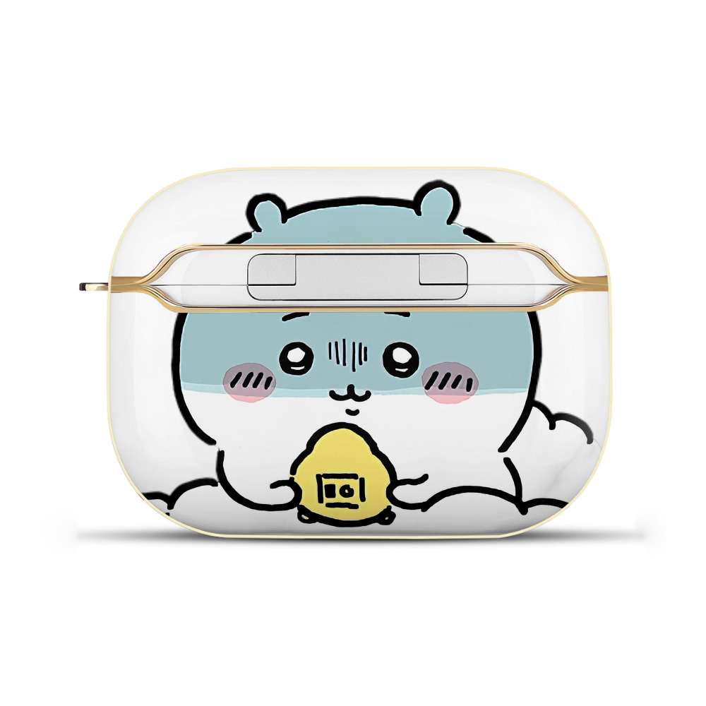 （画像用） ちいかわ ちいかわ Chii-kawa chiikawa 【AirPods Pro用】ハードシェル保護ケース｜耐衝撃・防指紋・カラビナ付き商品仕様