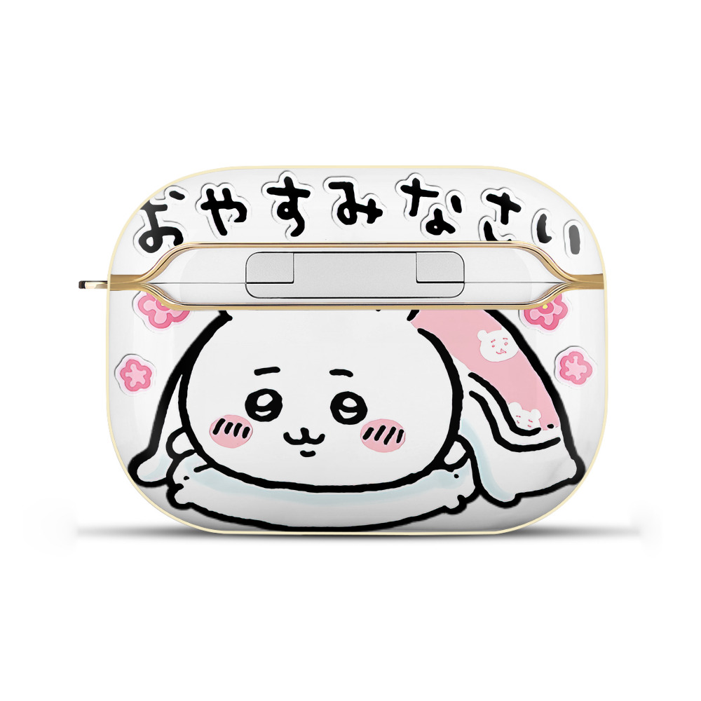 （画像用） ちいかわ ちいかわ Chii-kawa chiikawa 【AirPods Pro用】ハードシェル保護ケース｜耐衝撃・防指紋・カラビナ付き商品仕様