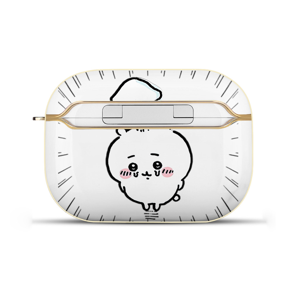 （画像用） ちいかわ ちいかわ Chii-kawa chiikawa 【AirPods Pro用】ハードシェル保護ケース｜耐衝撃・防指紋・カラビナ付き商品仕様