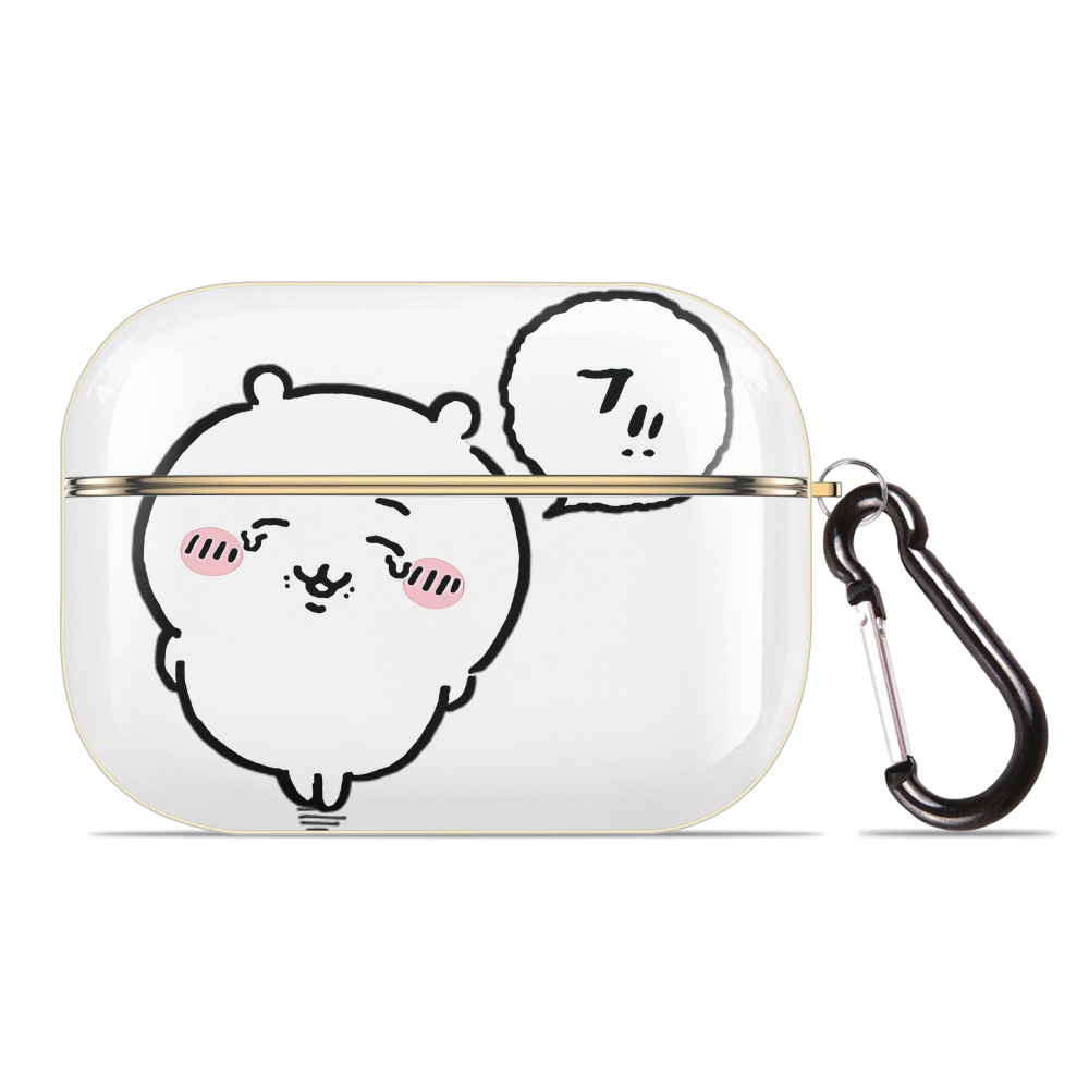 （画像用） ちいかわ ちいかわ Chii-kawa chiikawa 【AirPods Pro用】ハードシェル保護ケース｜耐衝撃・防指紋・カラビナ付き商品仕様