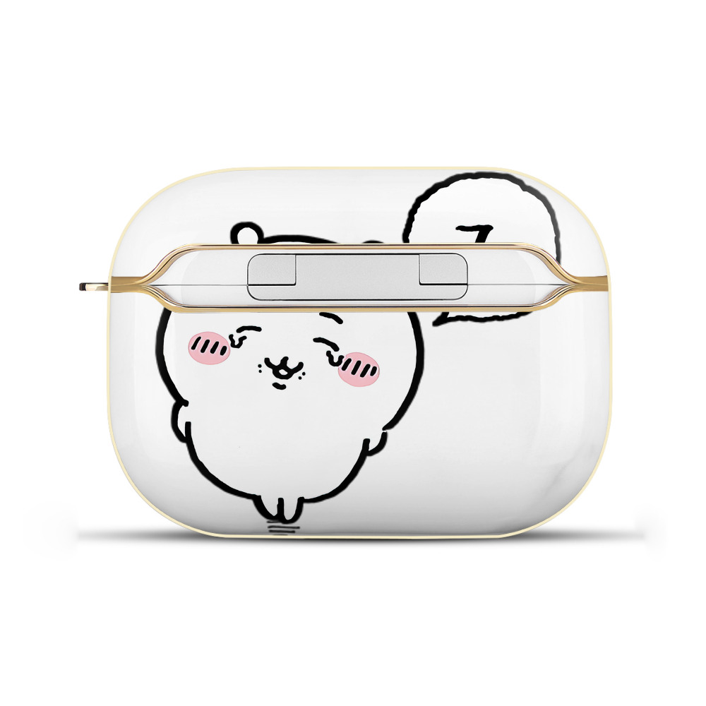 （画像用） ちいかわ ちいかわ Chii-kawa chiikawa 【AirPods Pro用】ハードシェル保護ケース｜耐衝撃・防指紋・カラビナ付き商品仕様