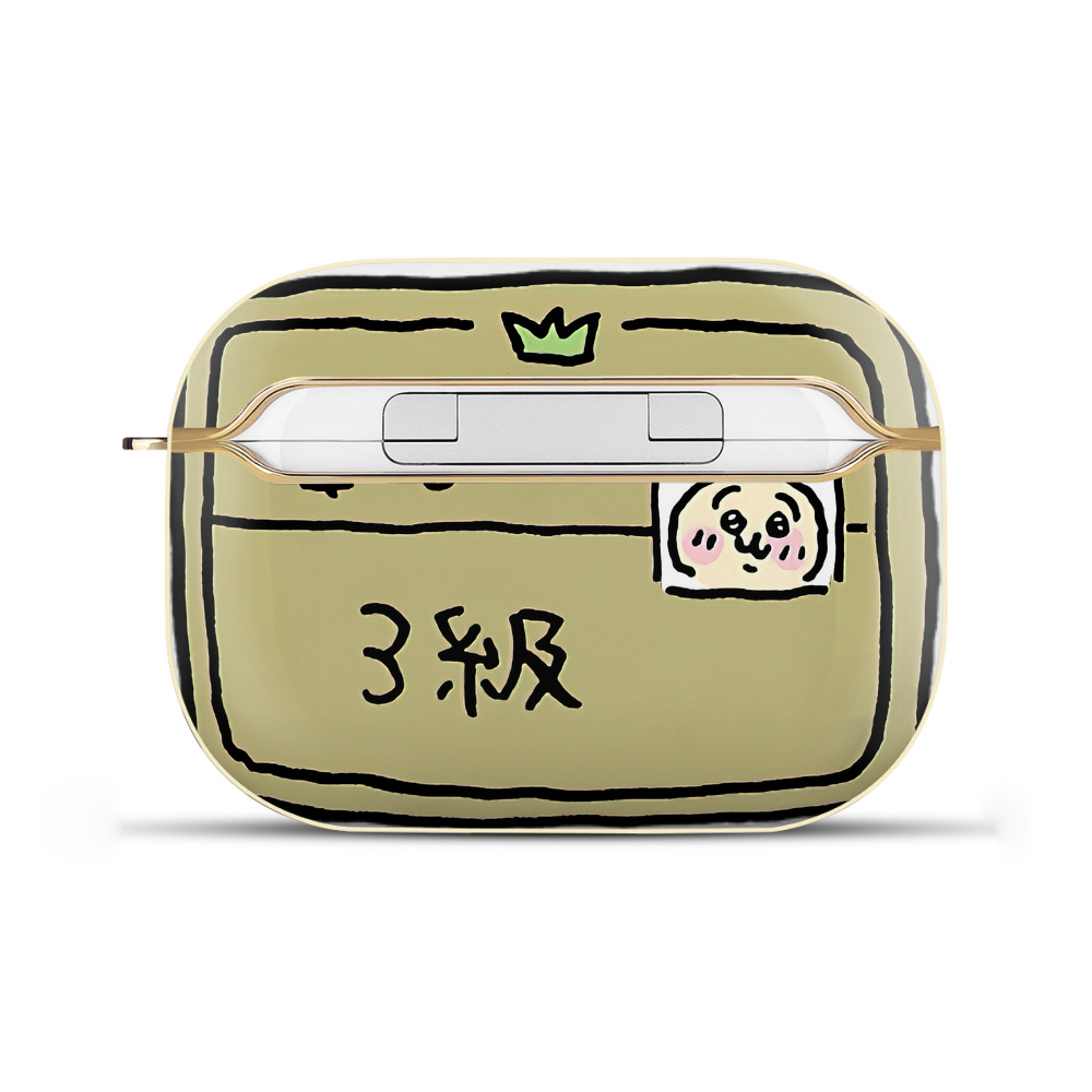 （画像用） ちいかわ うさぎ Chii-kawa usagi 【AirPods Pro用】ハードシェル保護ケース｜耐衝撃・防指紋・カラビナ付き商品仕様