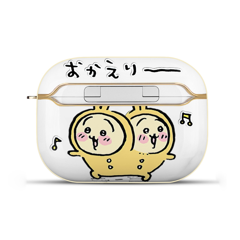 （画像用） ちいかわ うさぎ Chii-kawa usagi 【AirPods Pro用】ハードシェル保護ケース｜耐衝撃・防指紋・カラビナ付き商品仕様